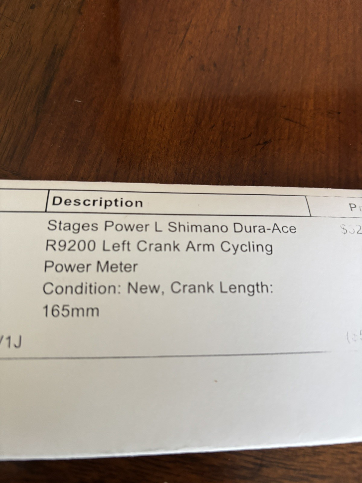 New! Stages 170mm Shimano DURA-ACE 9200 Power Meter. Free Shipping!