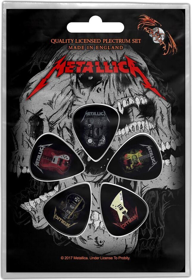 Metallica - Guitars - Guitar Picks (Set of 5)