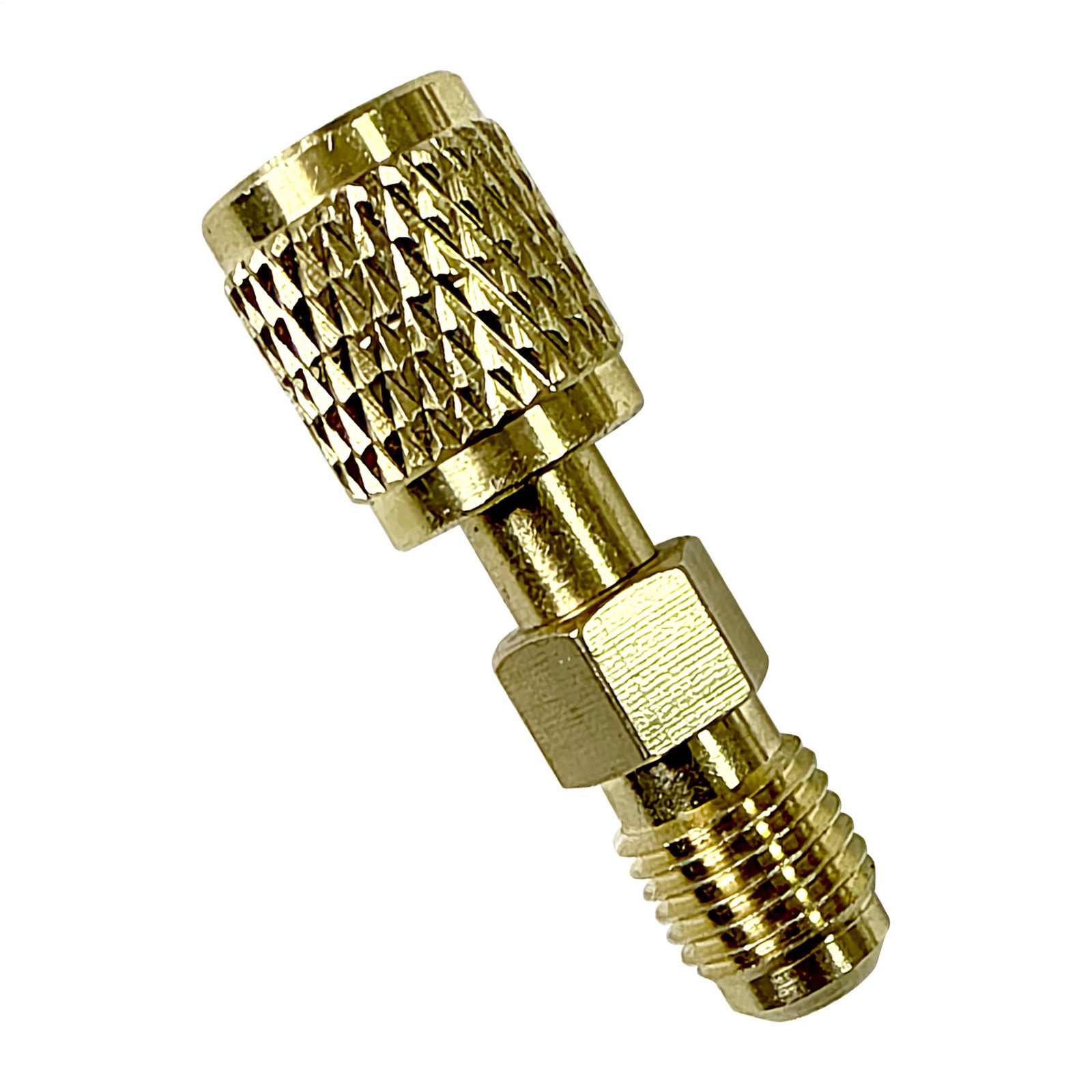 HVAC R32 Reverse Thread 1/4” Female And Male Adapter For A2L R454B/R32 Tanks