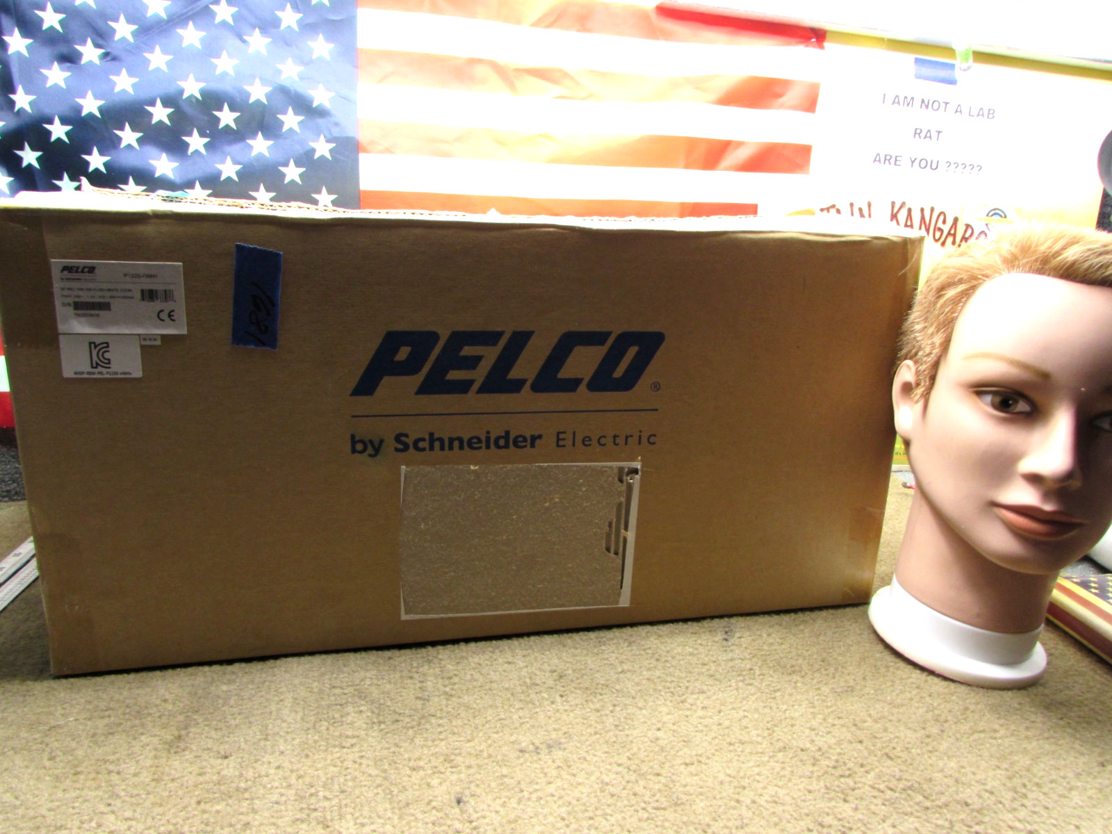 ESTATE* NEW PELCO P1220 -FWH1 2 MEGAPIXEL NETWORK IN-CEILING INDOOR DOME CAMERA