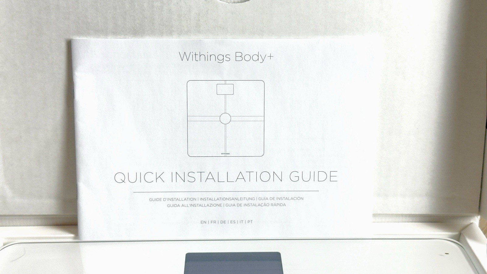 Withings Body+ Smart Scale WiFi Bluetooth Body Composition BMI Fat Muscle – LN