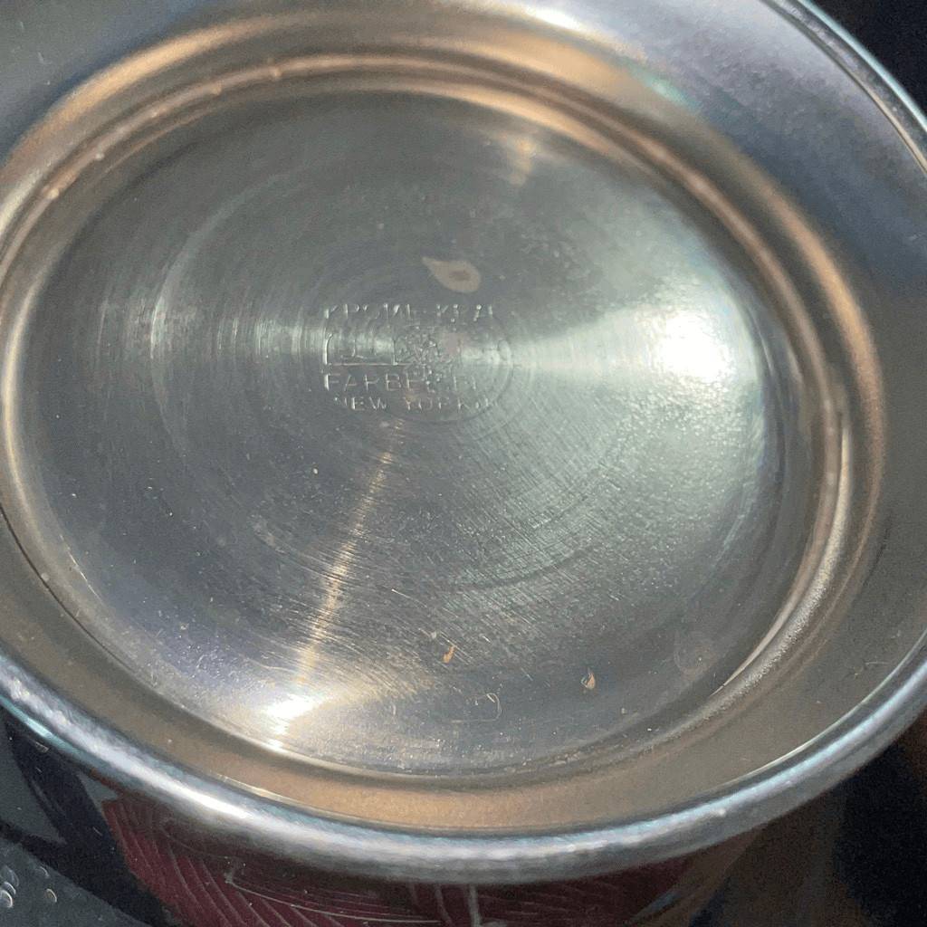 Vintage Art Deco Krome-Kraft Farber Bros NY Hammered Chrome Cocktail Pitcher