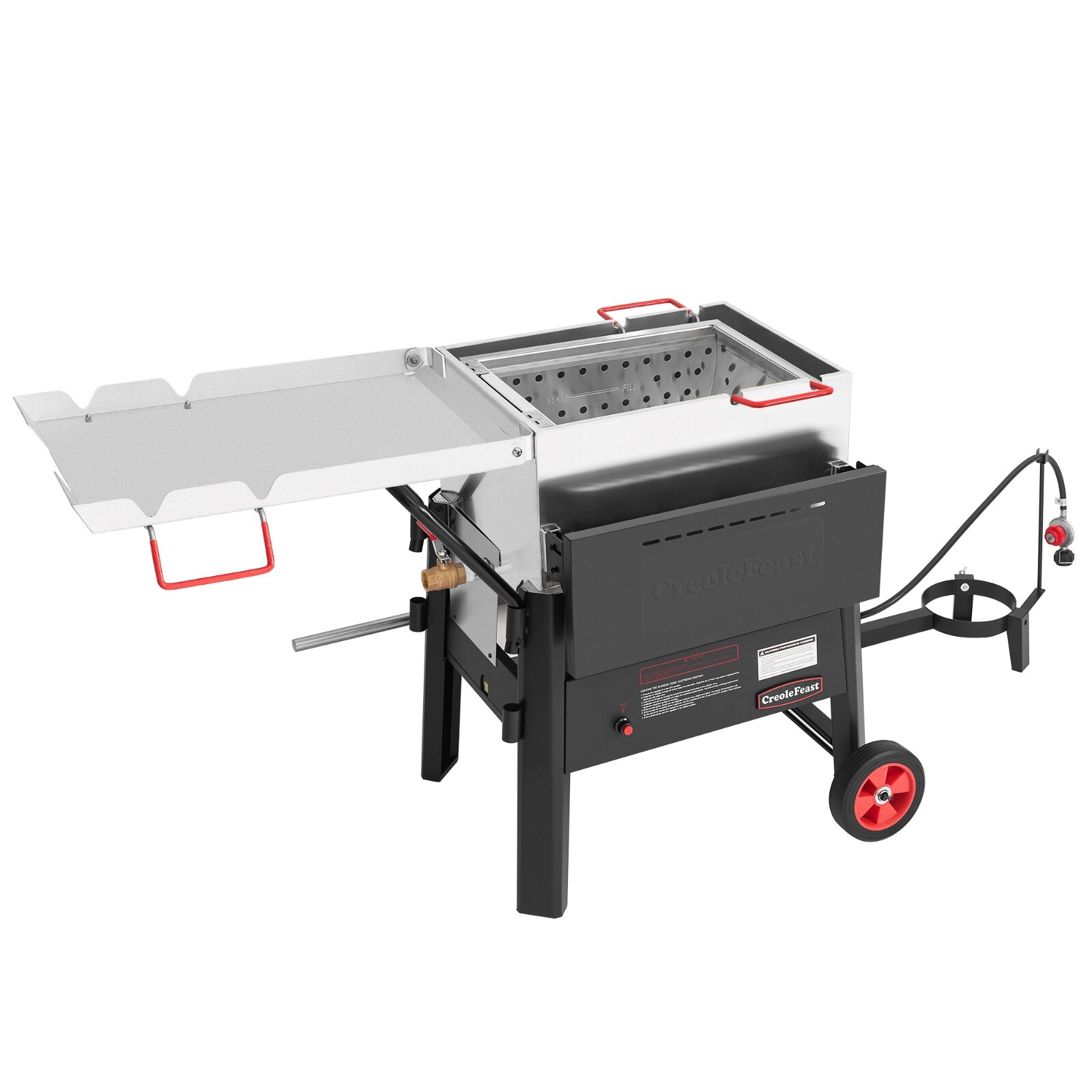 Creole Feast Outdoor Stove Propane Gas Cooker Crawfish Seafood Boiler