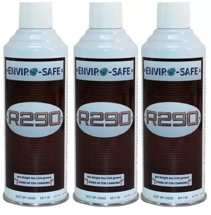 R290 UPRIGHT CHARGE K-28 VALVE 12 CANS/CASE #8001