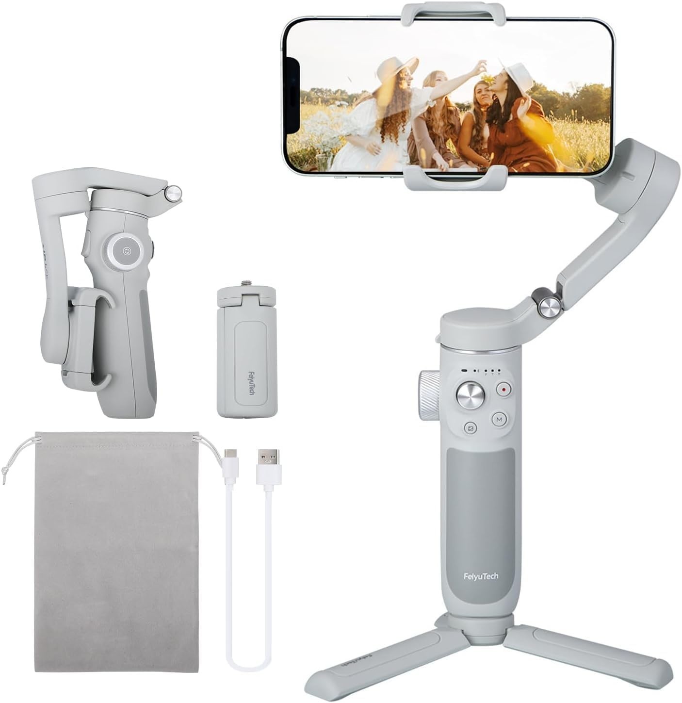 Feiyu VB4SE 3-Axis Compact Handheld Smartphone Gimbal Stabilizer Bluetooth, APP