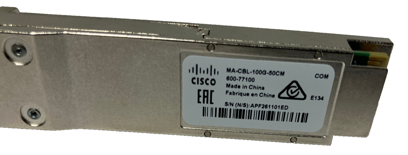 CISCO MA-CBL-100G-50CM Meraki 100Gb Stacking Cable 600-77100