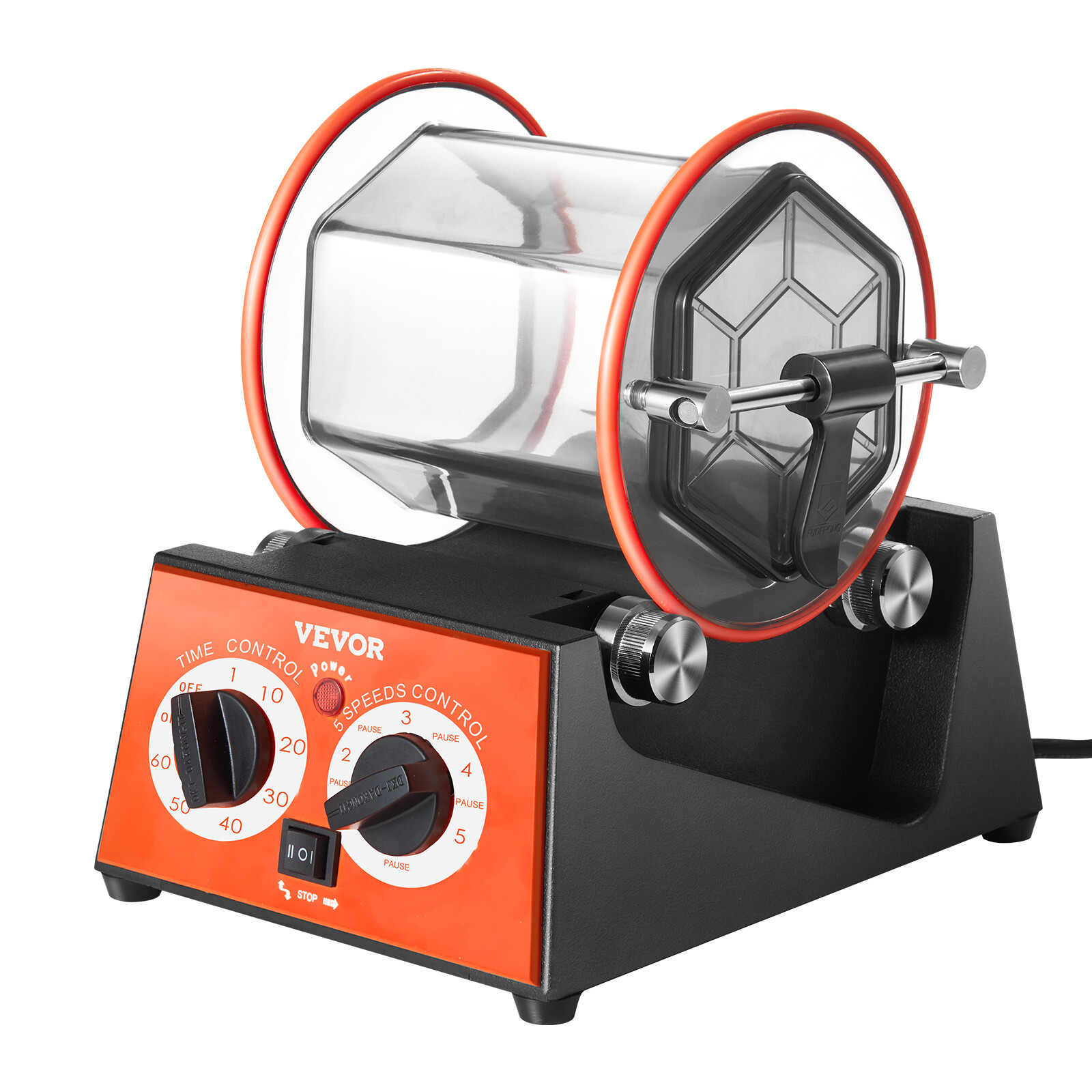 VEVOR 5kg Rotary Tumbler Surface Polisher Jewelry Polish Finish Machine Gem DIY