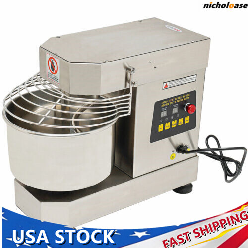 Pizza Dough Mixer Commercial Spiral Dough Mixer Machine Food Mixer Bakery  750w