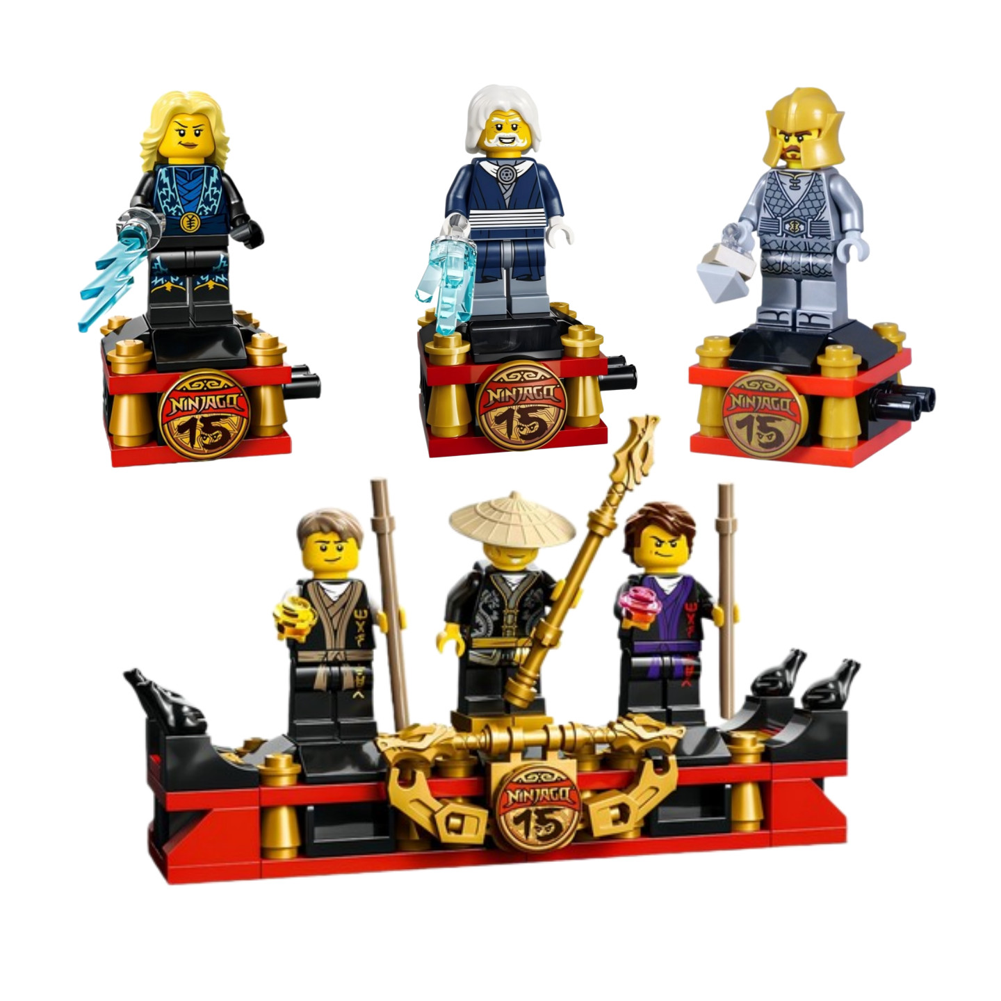 LEGO NINJAGO 15th Anniversary Minifigures - Ice Master First Spinjitzu 71861
