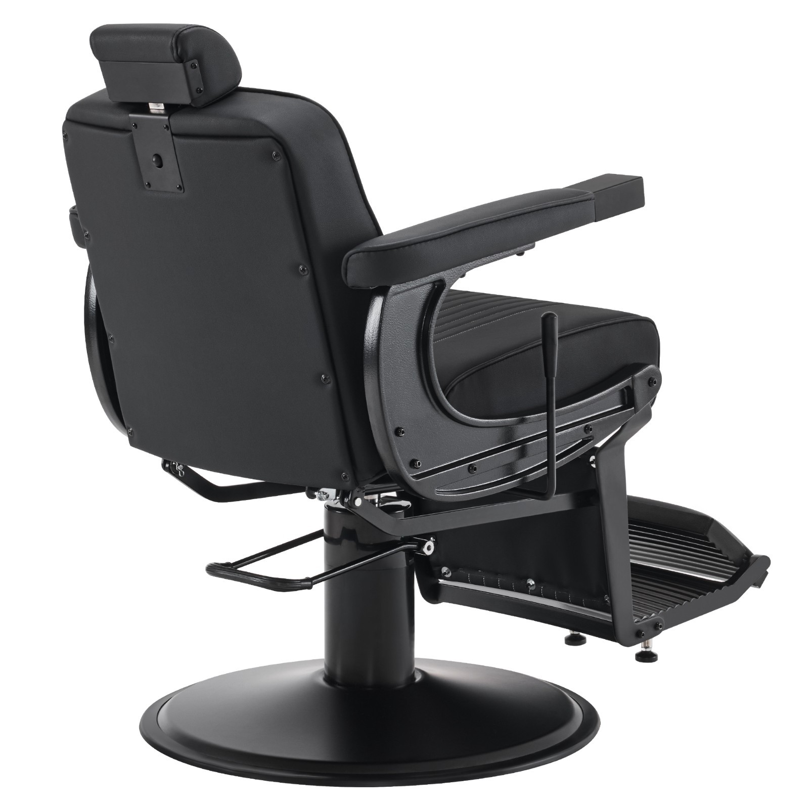 BarberPub Reclining Barber Chair, Hydraulic Styling Chair for Hair Stylist 8334