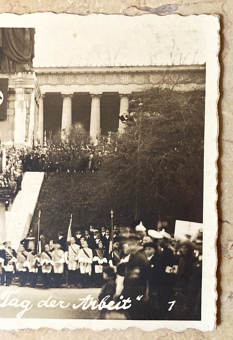 PRE-WW2 GERMAN LABOR DAY 1933 (TAG DER ARBEIT 1933) PHOTO POSTCARD