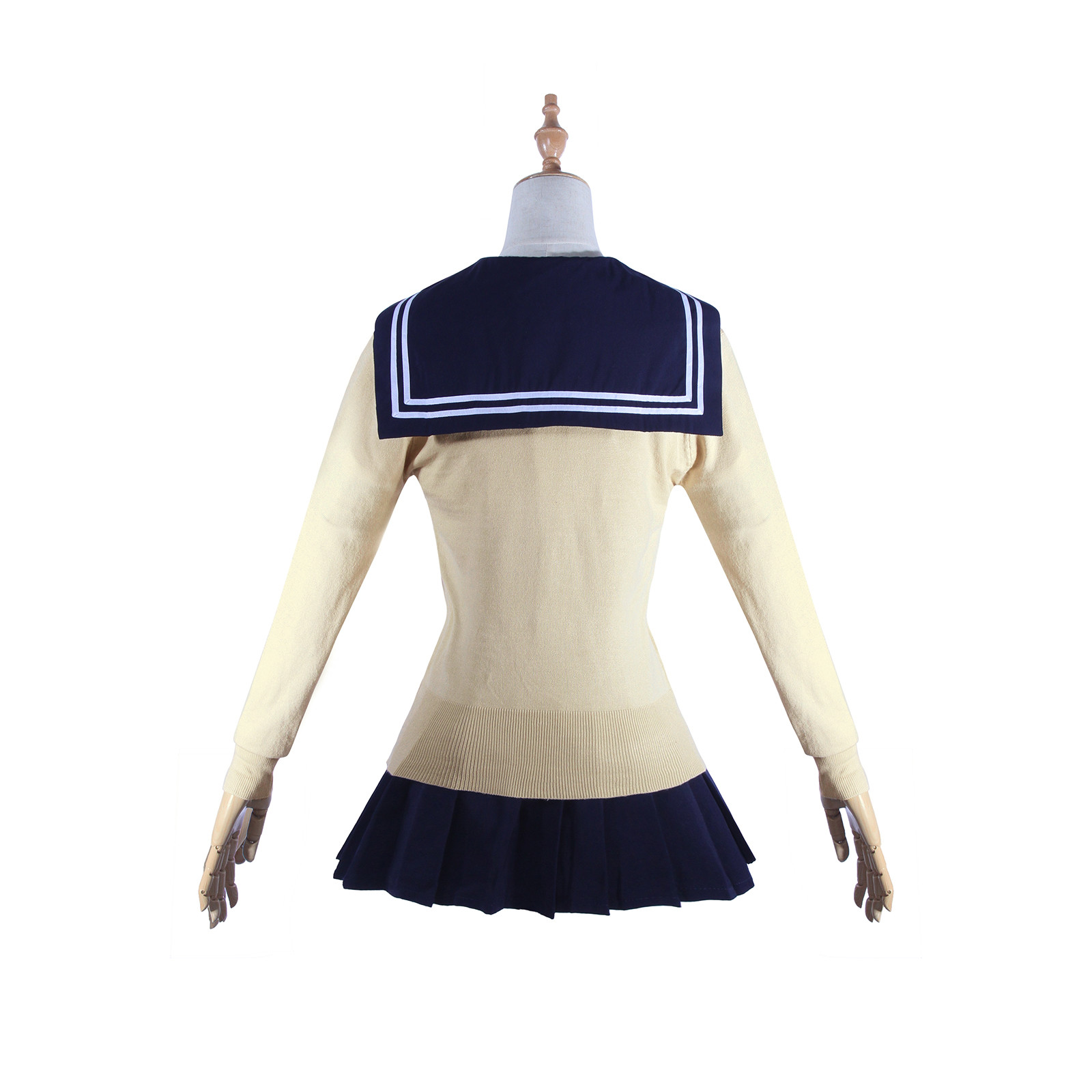 My Hero Academia Himiko Toga Cosplay Costume Wig JK Uniform Outfit Full Set