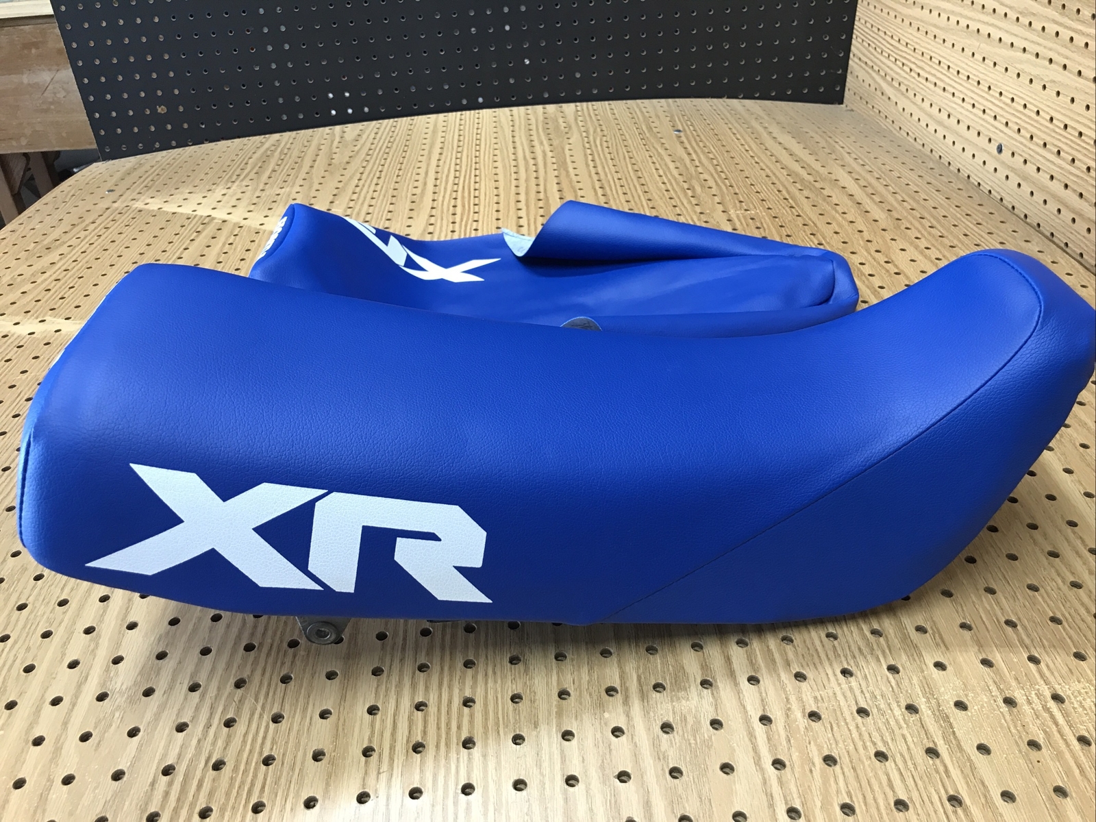 HONDA XR80R XR100R SEAT COVER "blue" 1985 MODEL (H*-177)