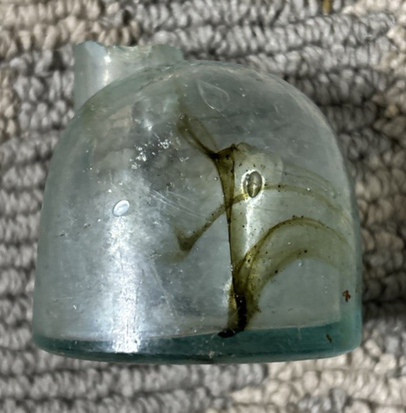 Vtg Igloo Ink Bottle & Square Ink Bottle