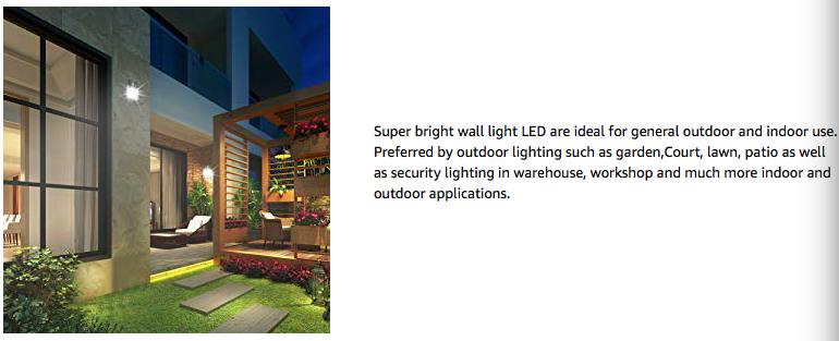 2-PACK Outdoor LED Wall Pack 26Watt 5000K Waterproof with dusk to Dawn Sensor
