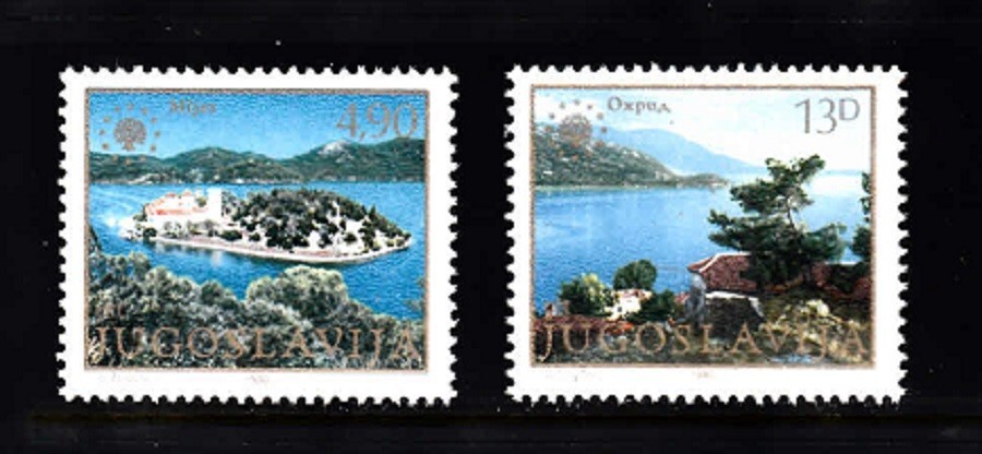 JUGOSLAVIA - SERBIA - SC# 1496-1497 EUROPEAN NATURE PROTECTION YEAR 1980 - MNH