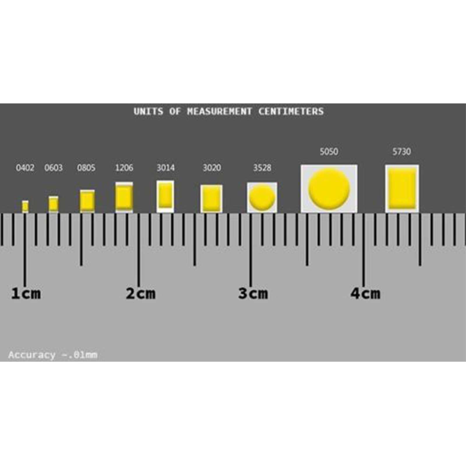 20 x 12v 0603 1608 Cool Clear White Nano SMD LED Pre-Wired Light Soldered Leads