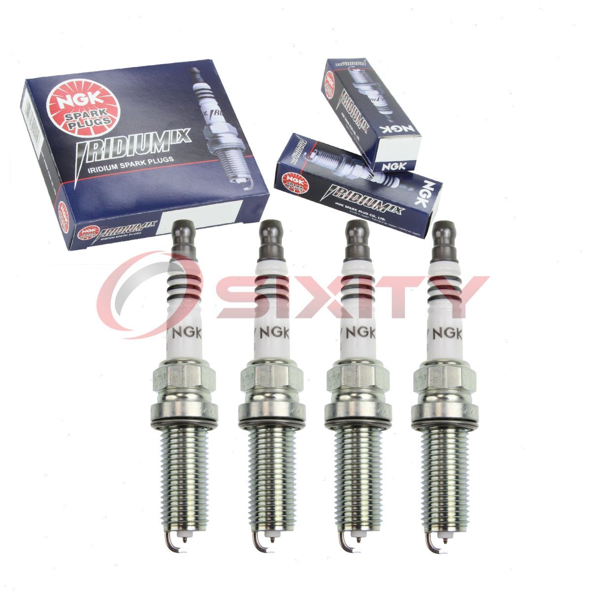 4 pcs NGK Iridium IX Spark Plugs for 2011-2018 Subaru Forester 2.5L H4 - jw