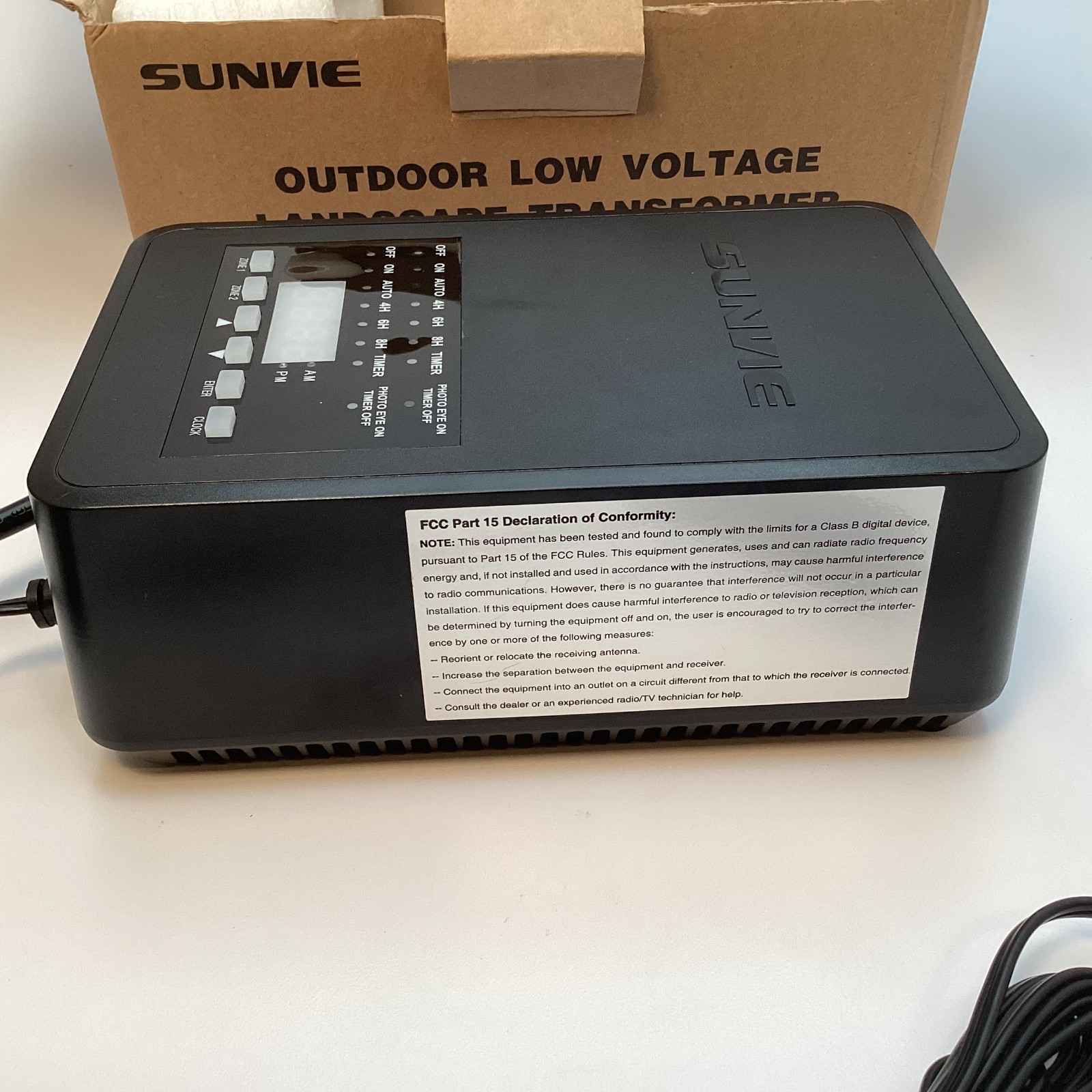 SUNVIE LVT-MH2Z-300W Landscape Transformer 12V/14V AC 300W – Works – w/ Box