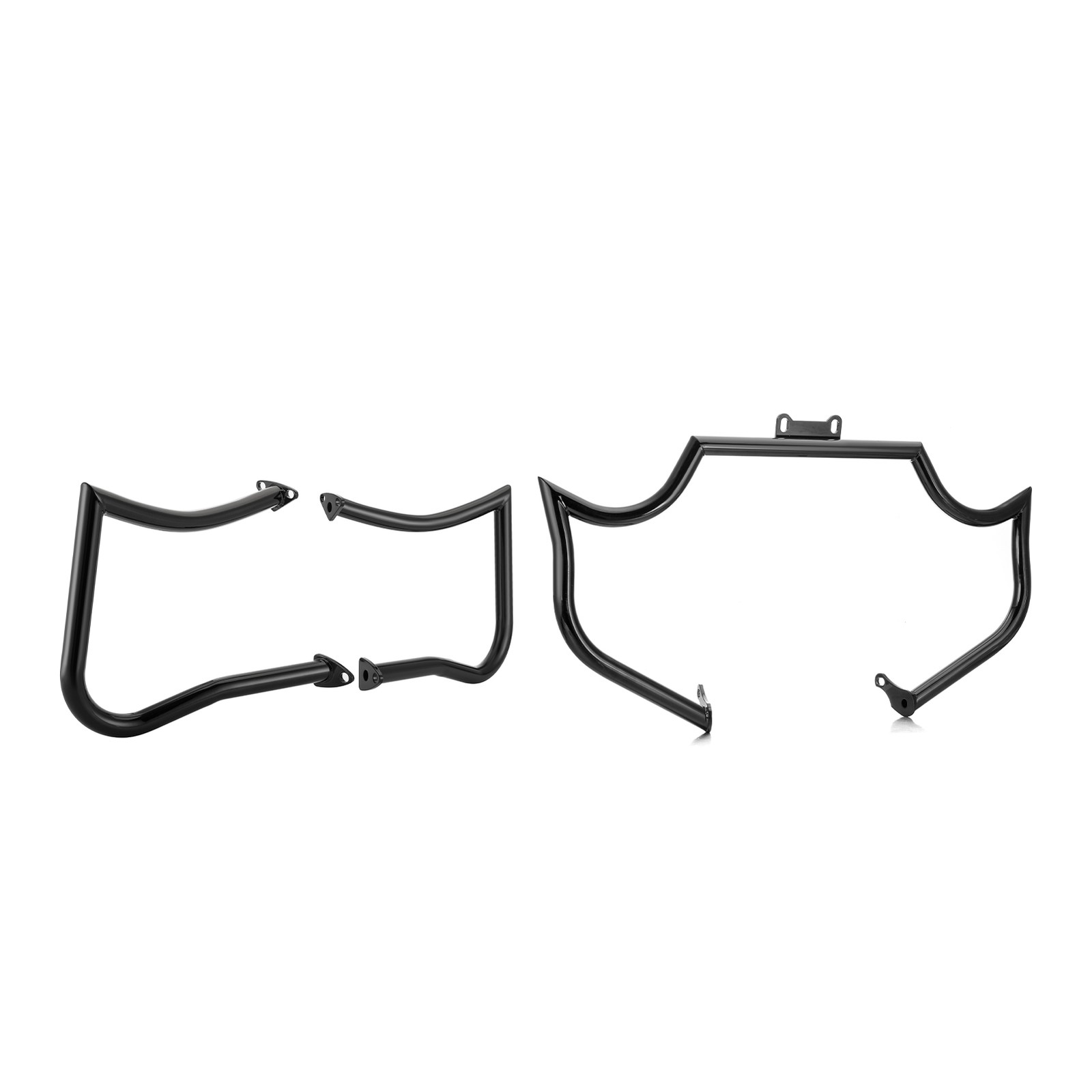 1.25" Fat Engine Saddlebag Guard For Indian Roadmaster Springfield Vintage 14-U