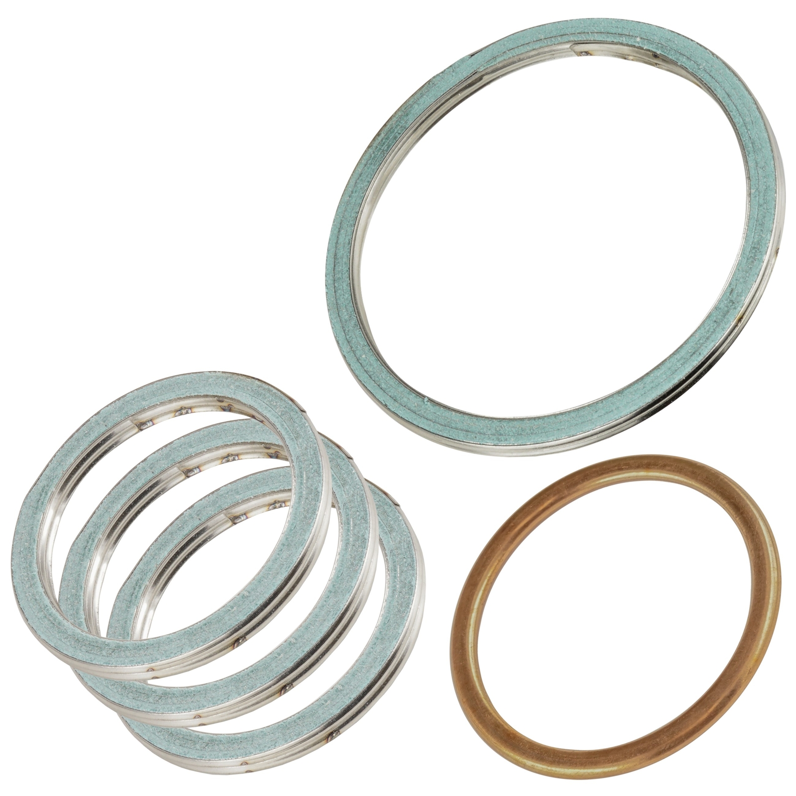 Caltric Exhaust Muffler Silencer Gasket Kit For Kawasaki Teryx KRF800 2014-2022