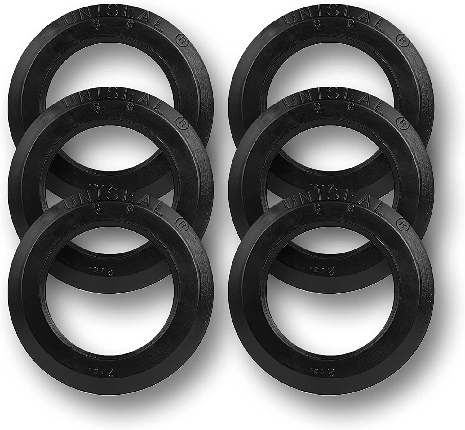 2'' UNISEAL Flexible Tank Adapter (Bulkhead) - 6 Pack