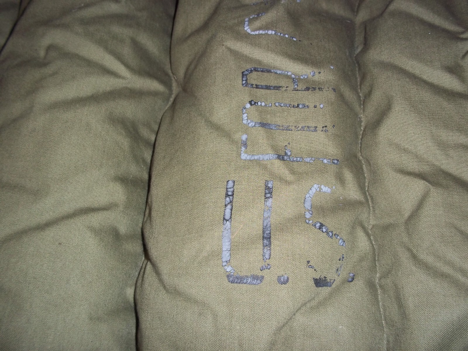1950s Korean War US Military Casualty Sleeping Bag – Fur‑Lined – Rare Original