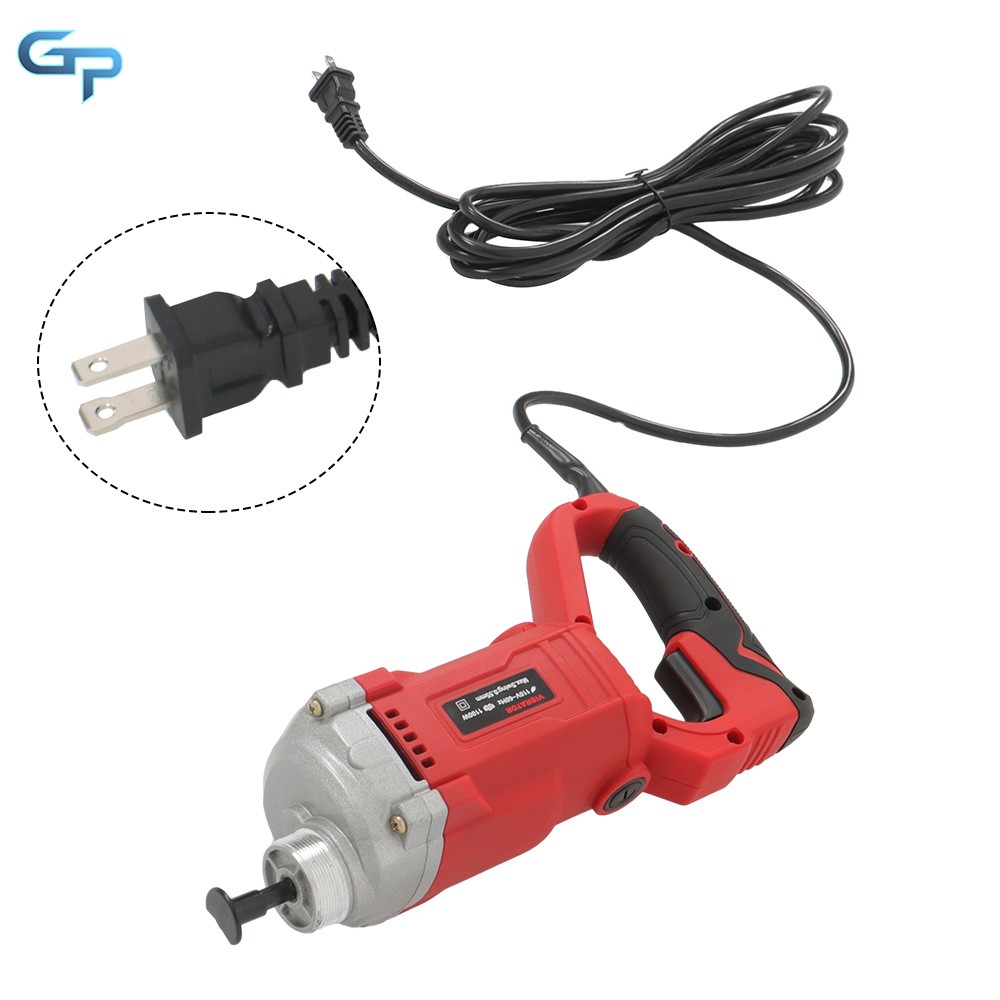 1500W Electric Concrete Vibrator Handheld Concrete Construction Tool 6.6Ft Shaft