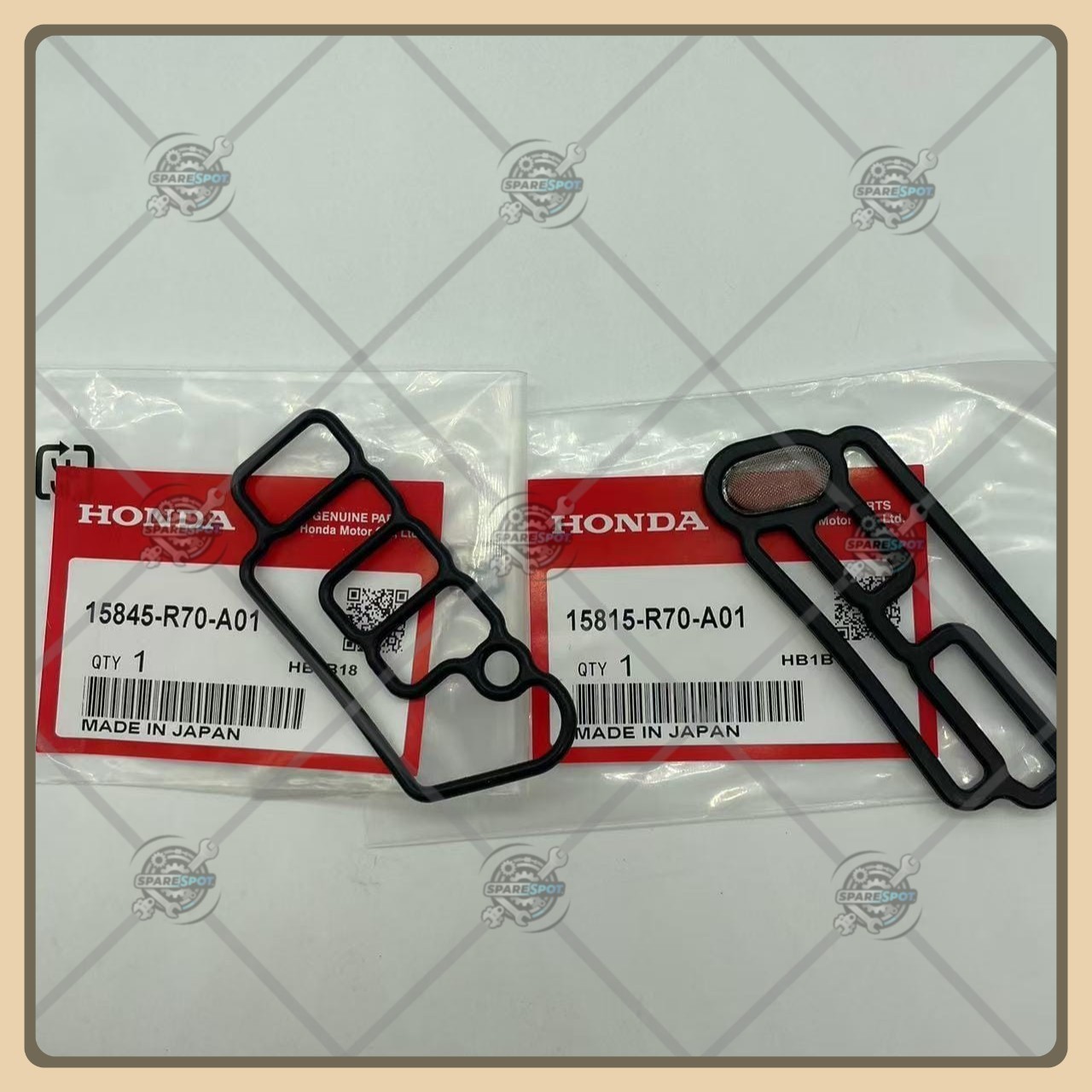 15815R70A01 15845R70A01 Cylinder Head Solenoid Gasket VTEC For Honda