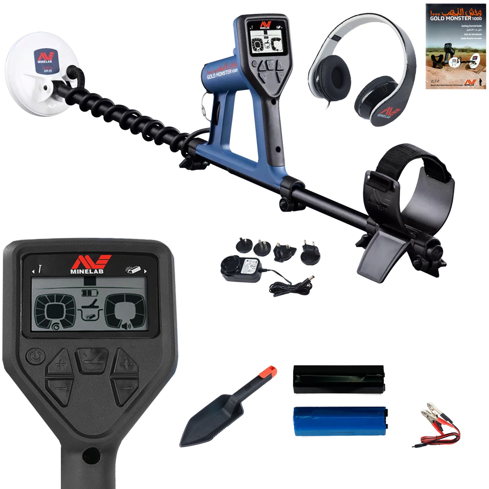 Minelab GOLD MONSTER 1000 Easy-to-Use High Performance Metal Detector