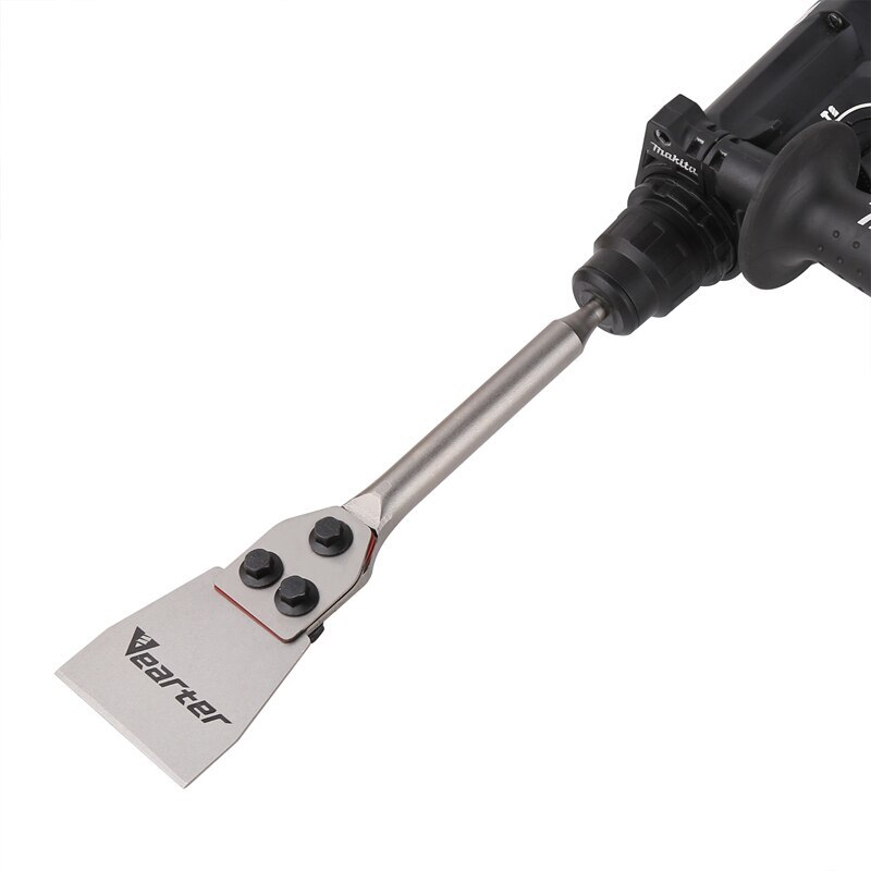 SDS Plus Chisel 3'' X 12'' Floor Scraper Wide Tile Removal Steel Flat Drill Bit