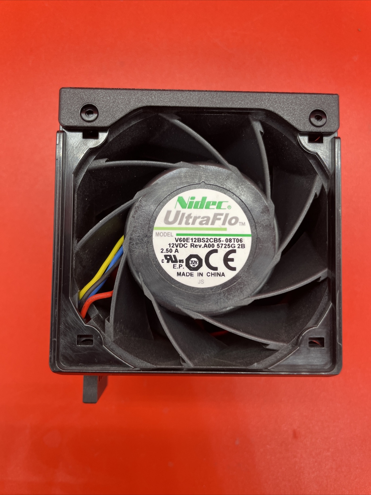 HPe V60E12BS2CB5-08T06 747597-001 796851-001 777285-001 DL380 G9 Case Fan