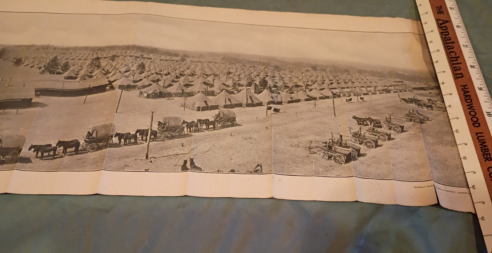 1918 Camp Hancock GA Photo PA National Guard 28th Infantry Div Mobilization Camp