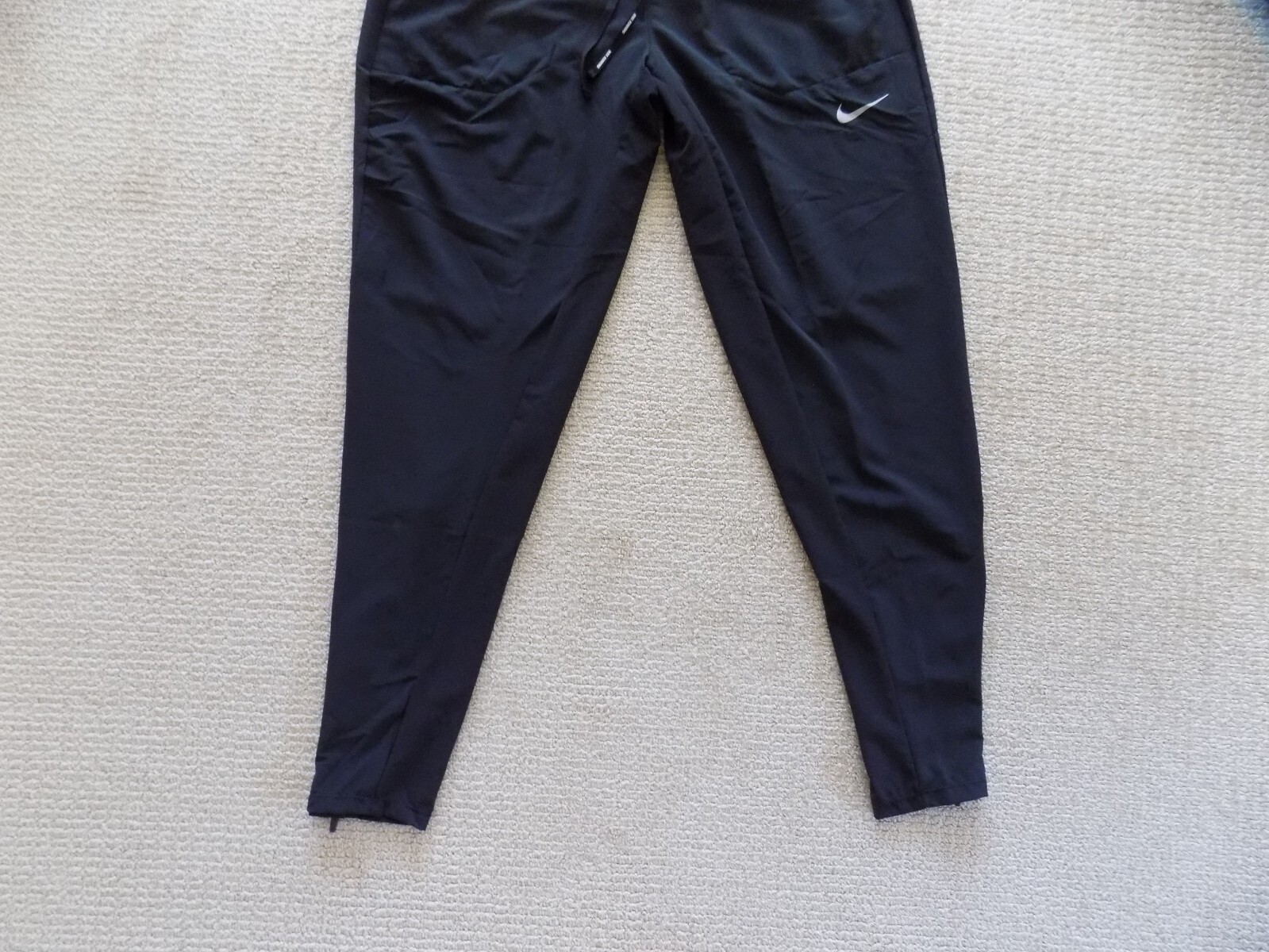 NEW MENS S M XL NIKE PHENOM ELITE WOVEN RUNNING JOGGERS PANTS BLACK CU5512 010