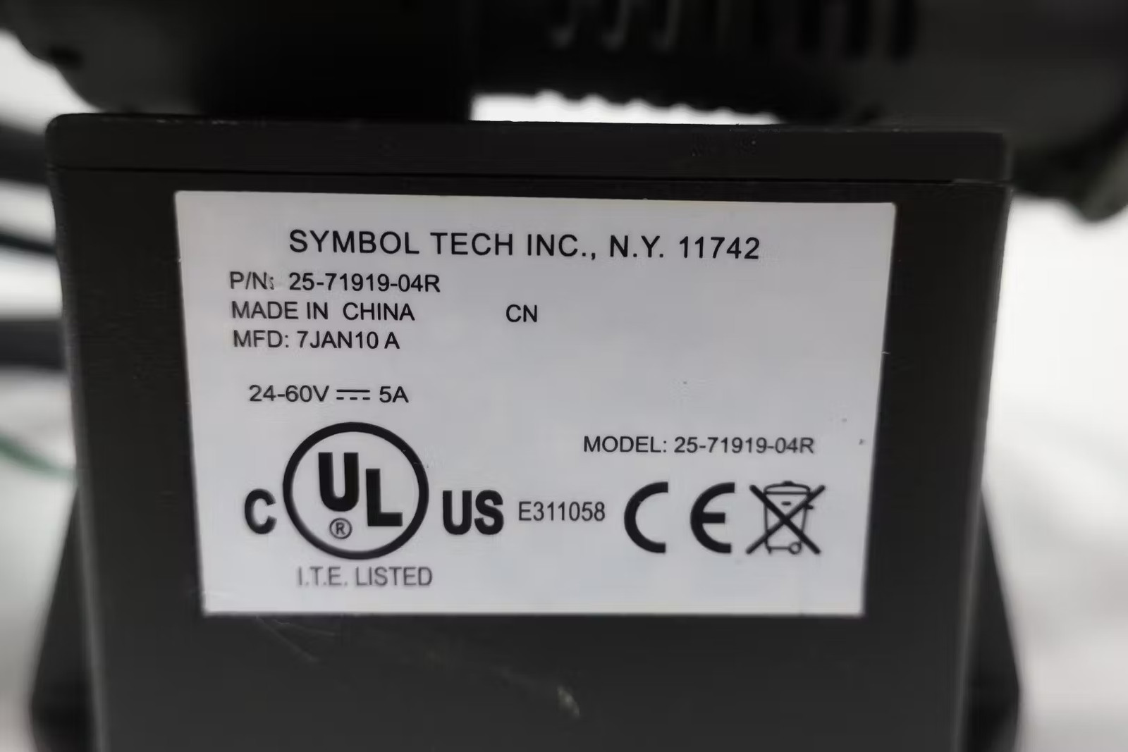 Symbol 25-71919-04R Filter Cable Assembly