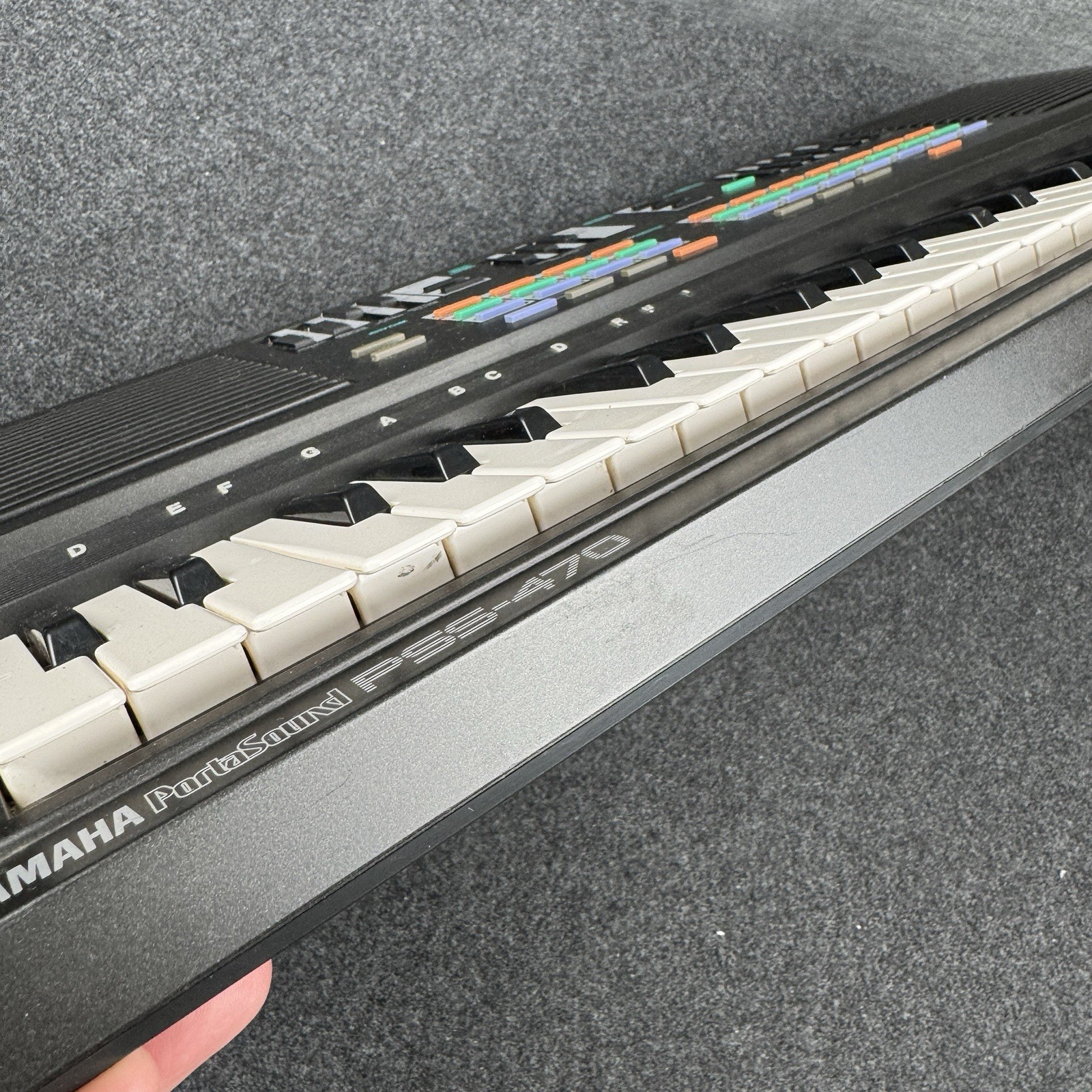 Yamaha Portasound PSS-470 Electric Keyboard Used Free Shipping