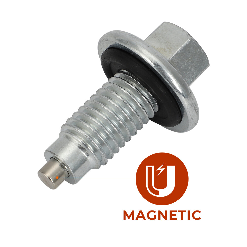 Magnetic Oil Drain Plug & Gasket MDP5721 For Chevorlet GMC Hummer Ford Lincoln