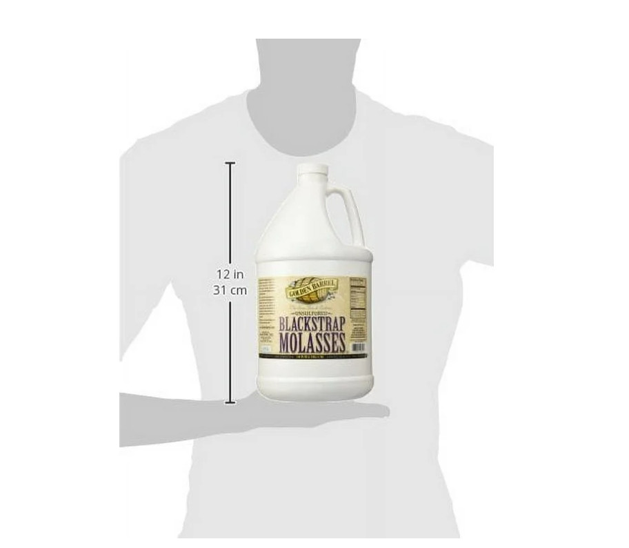 Golden Barrel Bulk Unsulfured Blackstrap Molasses Jug (128 Fl Oz)