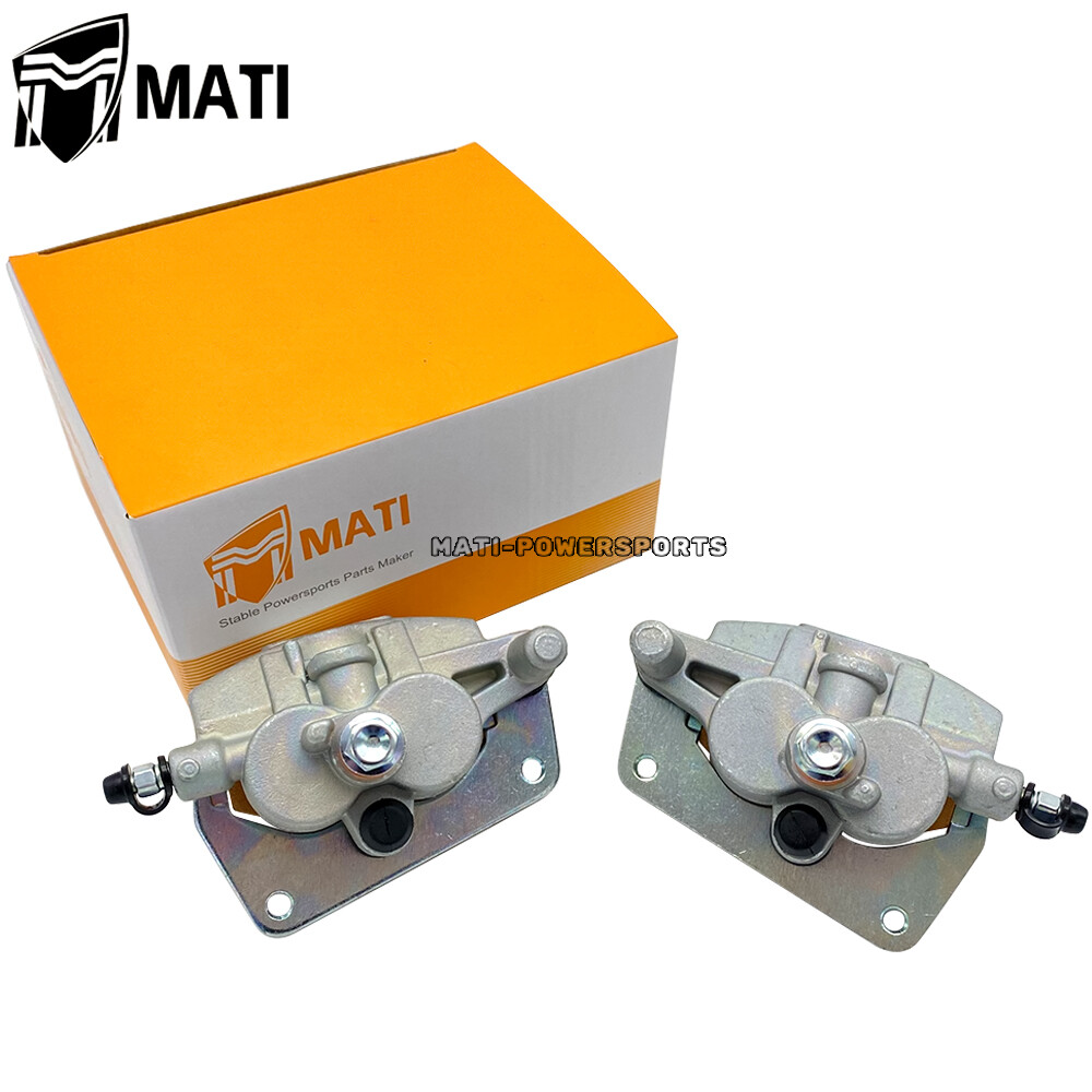 Front Left Right Brake Caliper &Pads for Yamaha YFZ450 YFZ450R YFZ450X 2004-2024