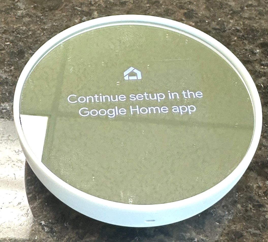 Google Nest Thermostat Smart Wi-Fi Thermostat Battery Powered – Mirror Display