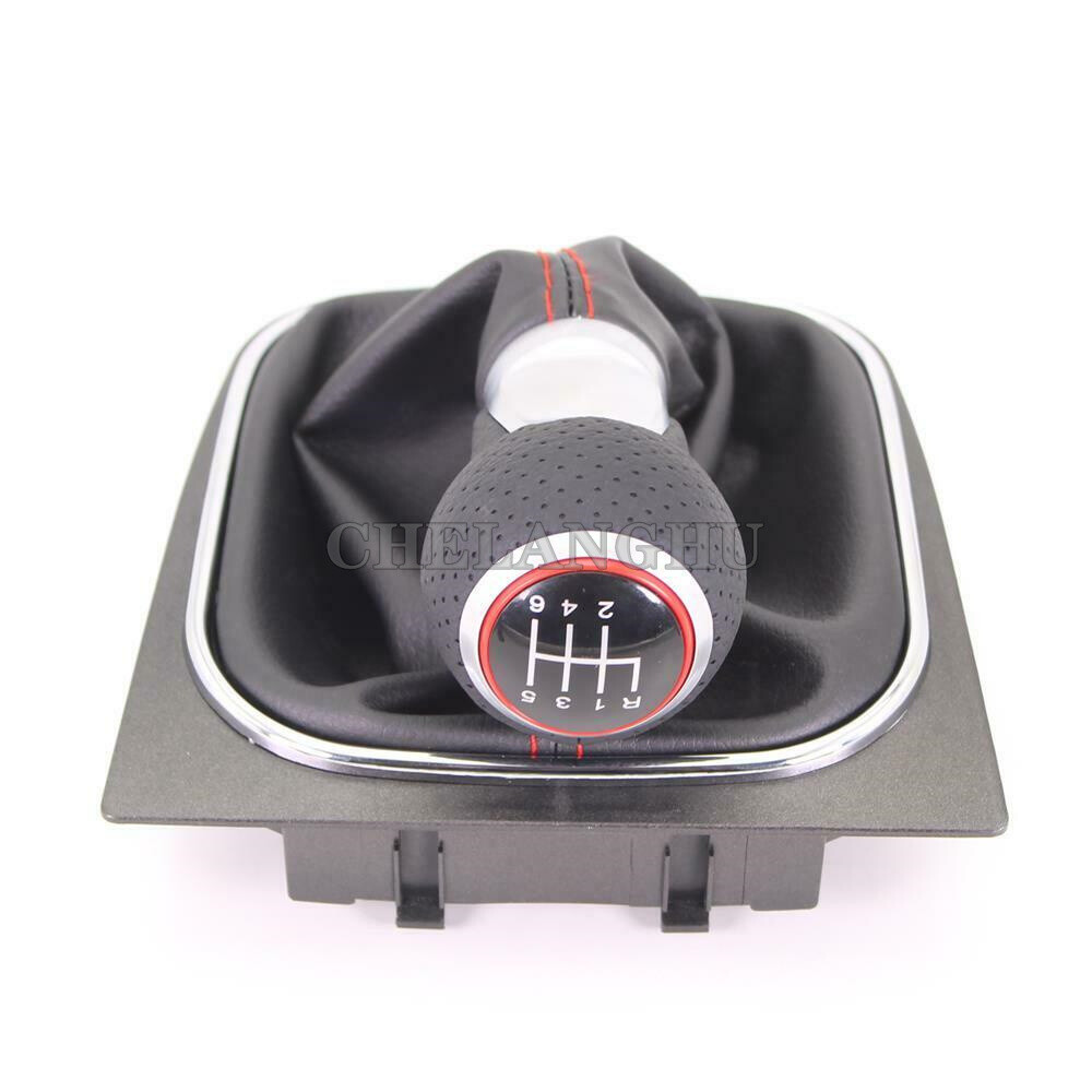 6 speed gear shift knob For VW Golf 6 A6 MK6 GTI GTD 2009 2010 2011 2012 2013