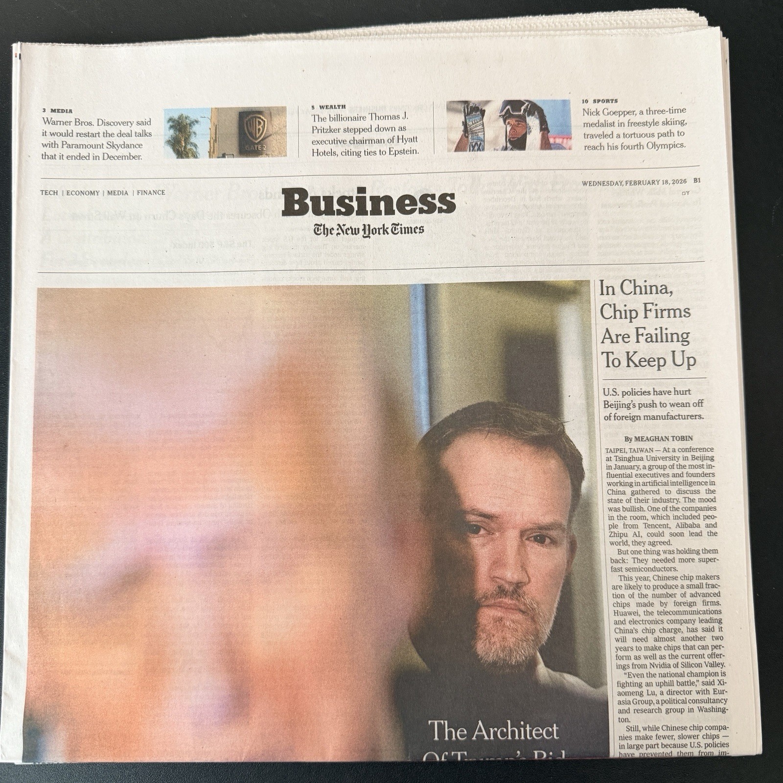 The New York Times Newspaper February 18 2026 Jesse Jackson 1941-2026 Complete