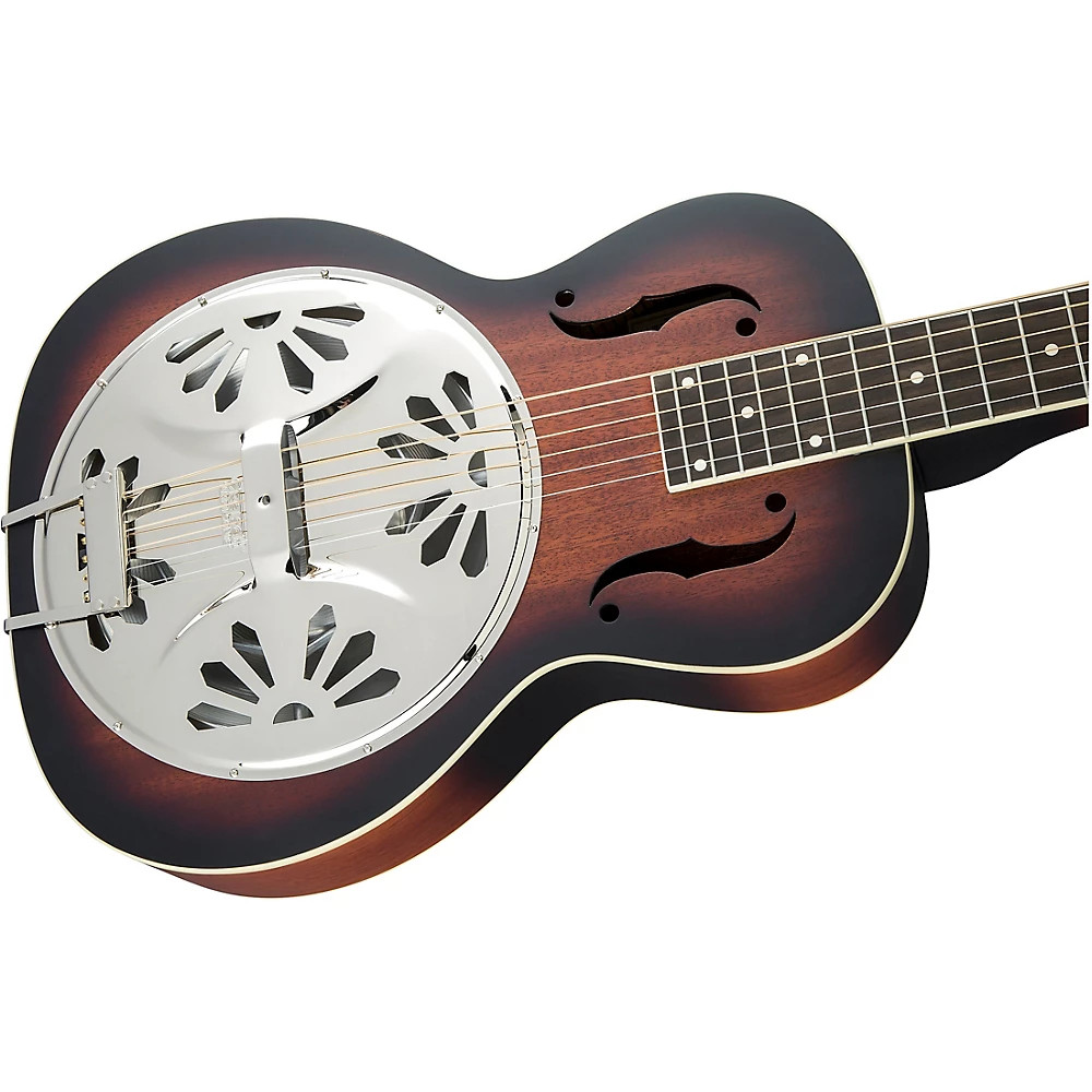 Gretsch Bobtail Square-Neck A.E., Mahogany Body Spider Cone Resonator Guitar LN