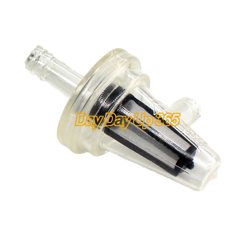 Inline Fuel Filter Right Angle for Atv Dirt Bike Motorcycle w/ 1ft 6*9 Fuel Line