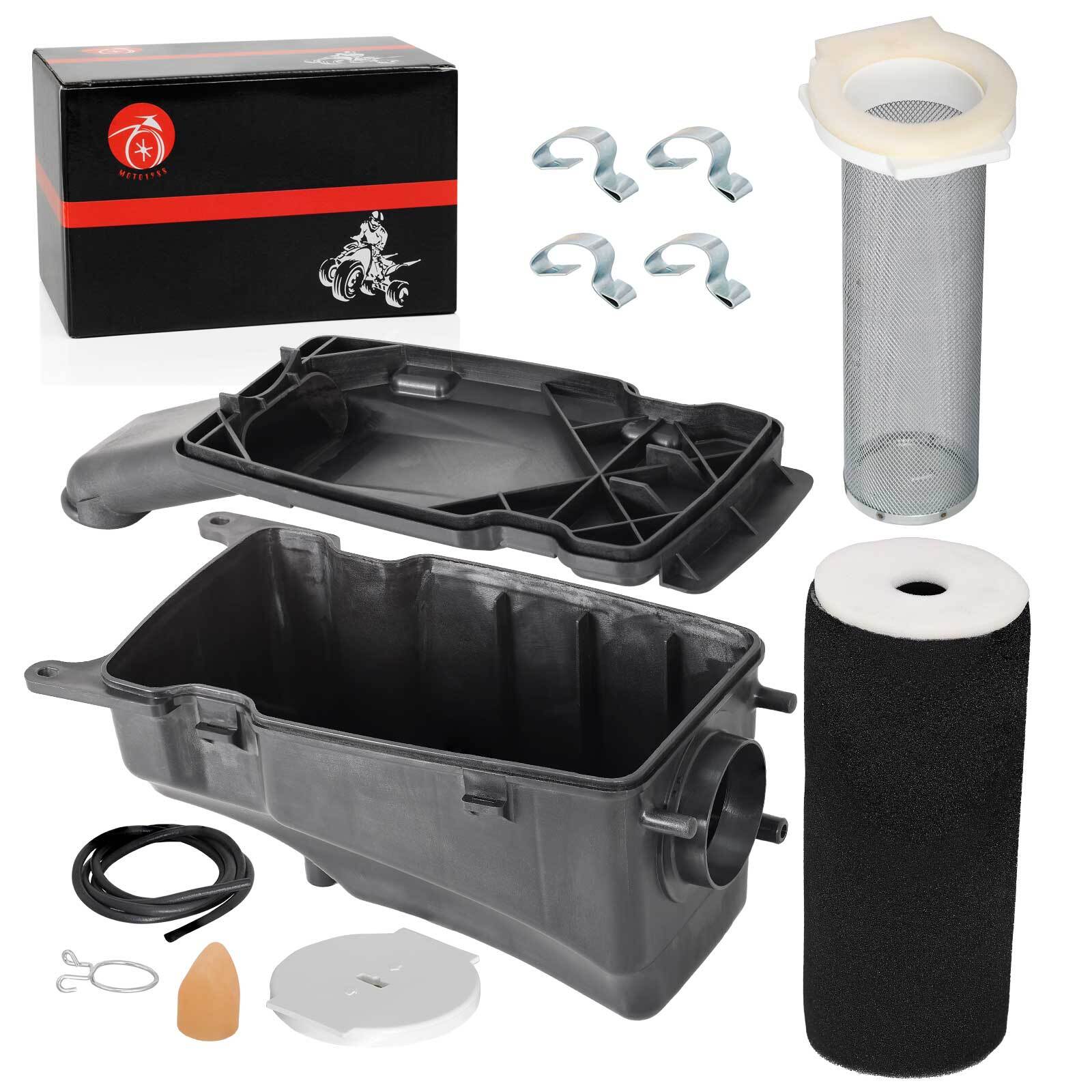 Air Filter Guide Box Cleaner Case With Lid Cap For YAMAHA Raptor 350 2004-2013