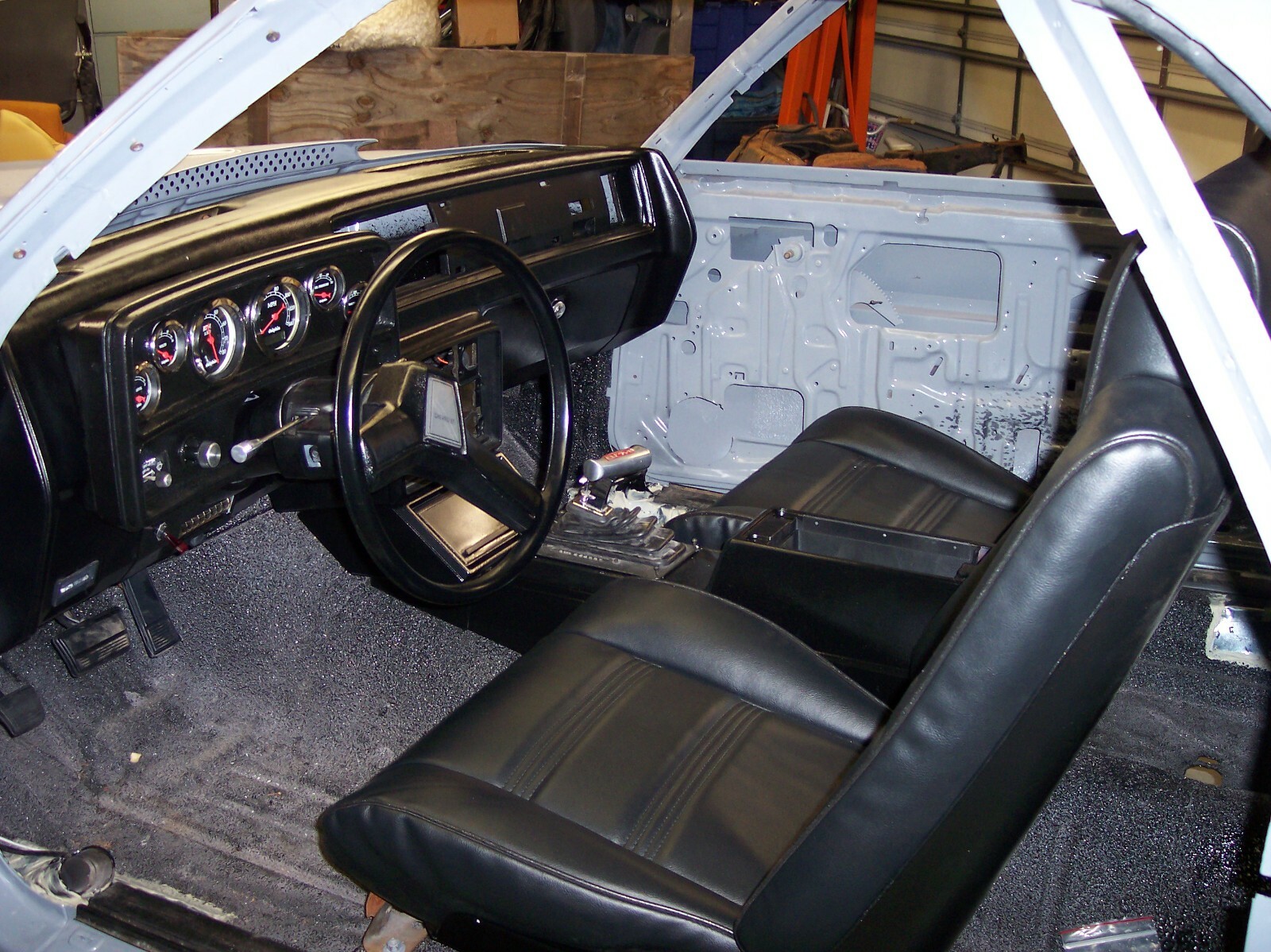 El Camino Chevy Choo Choo Custom Pro Street Tubbed G-body Rotisserie Restored