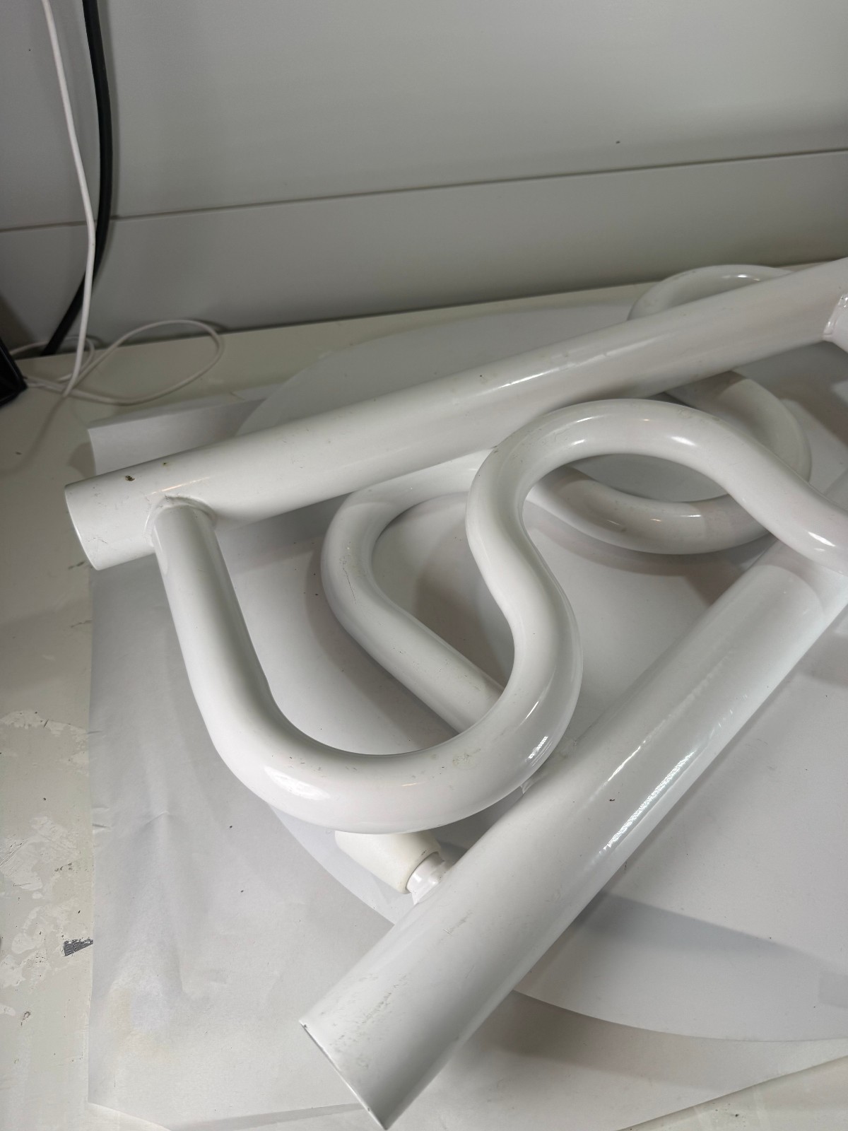 Adjustable Bed Assist Rail Support Security Pole Floor-to-Ceiling Grab Bar