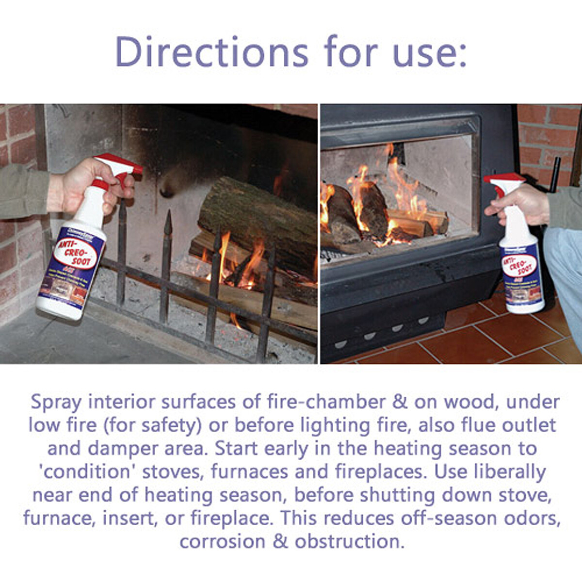 Anti-Creo-Soot Creosote Remover - Gallon