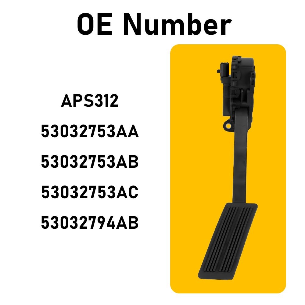 53032753AC Accelerator Pedal Sensor For Dodge Ram 1500/2500/ 3500 2005-2006