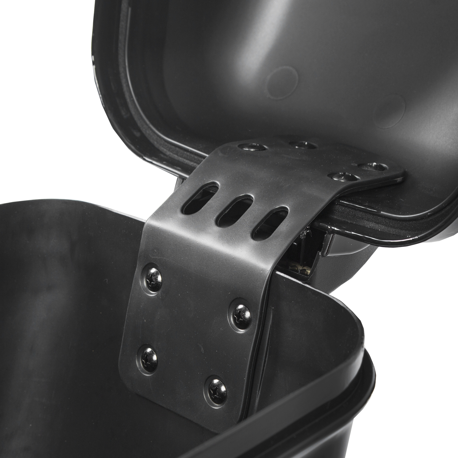 Motorcycle Panniers Hard Side Saddle Bag Saddlebag For Harley Honda Shadow